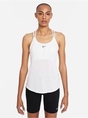 Nike Women's White tennis Performance Tank